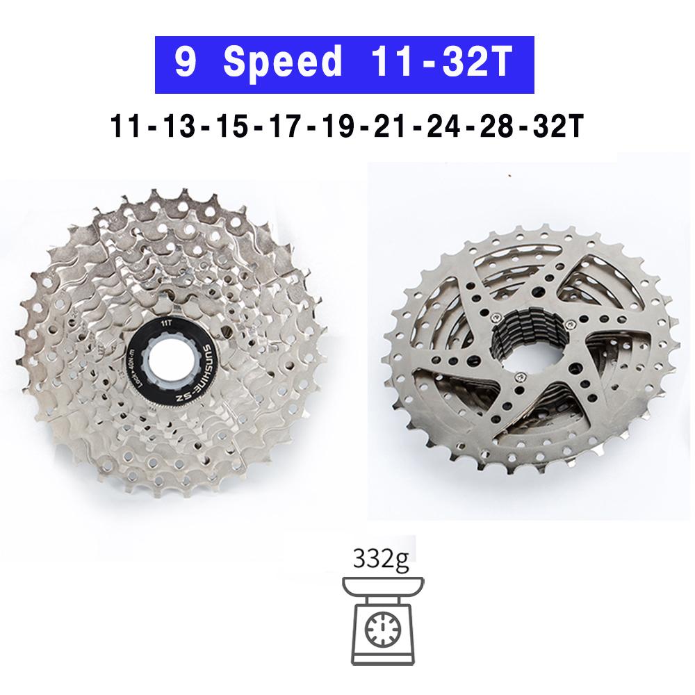 Road Bike 8 9 10 11 12 Speed Velocidade Cassette 11-25T 28T 30T 32T 34T 36T Bicycle MTB Freewheel Cassette Sprocket for HG