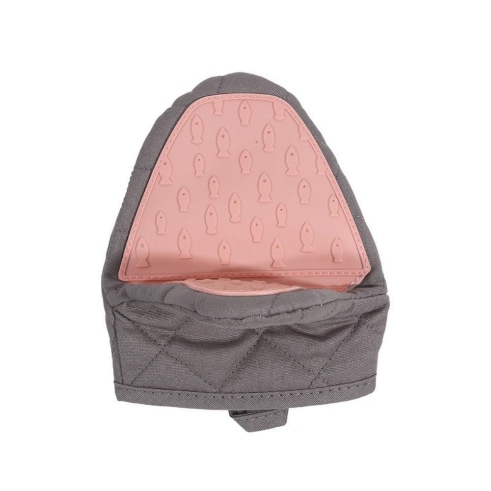 Non-Slip Microwave Mitts Fish Shaped Hand Clip Multi-purpose Anti Scald Gloves  Kitchen Use