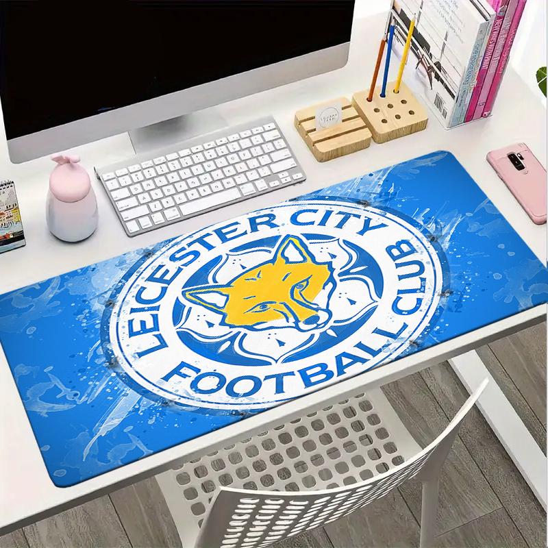 Leicester Football Club Crest Mouse pad, Gaming Mouse Pad, keyboard pad, Desk Decor for computer notebook Fan Gift Birthday Gift