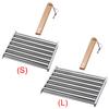 Hot Dog Roller Sausage Roller Rack Stainless Steel Hot Dog Grill Roller 5 Hot Dog Capacity BBQ Hotdog Roller Grill Accessories