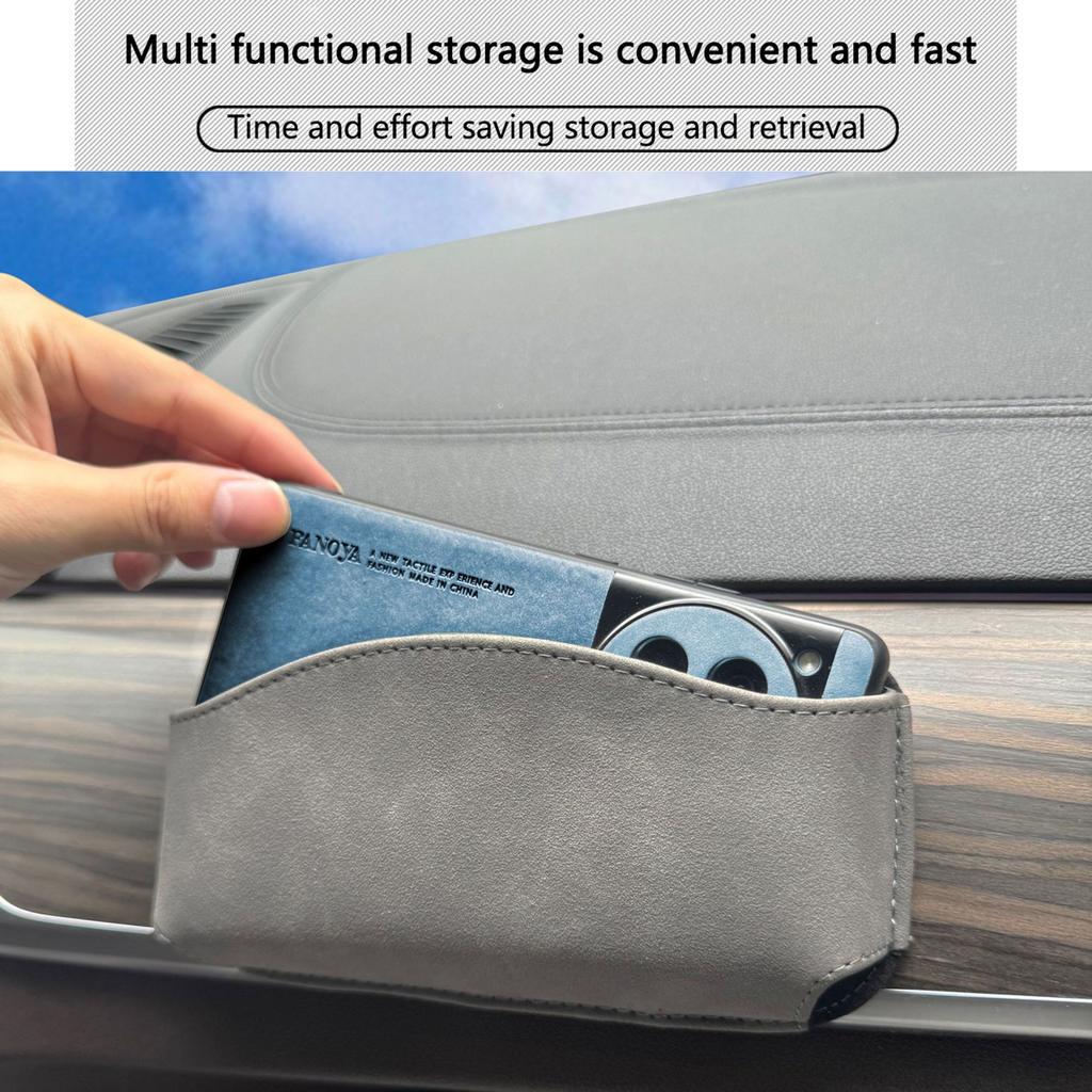 New Car Eyeglasses Organizer Box AHy444 Adhesive Storage Bag For BMW M Power M3 M4 M5 M6 M7 M8 X1 X3 X5 E39 E46 E60 E90 Performance