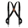 British Style Leather Suspenders Retro Suspender Clip Fashion Suspenders for Men  Suit