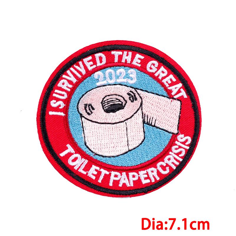 Cartoon Letters Applique Iron On Patches On Clothes Phrase/Text Embroidered Patches For Clothing Stickers Sewing Fusible Badges