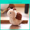 Chaveiro de Pelúcia com Formato de Animal e Tecido Macio para Decoração de Mochila Escolar e Presente