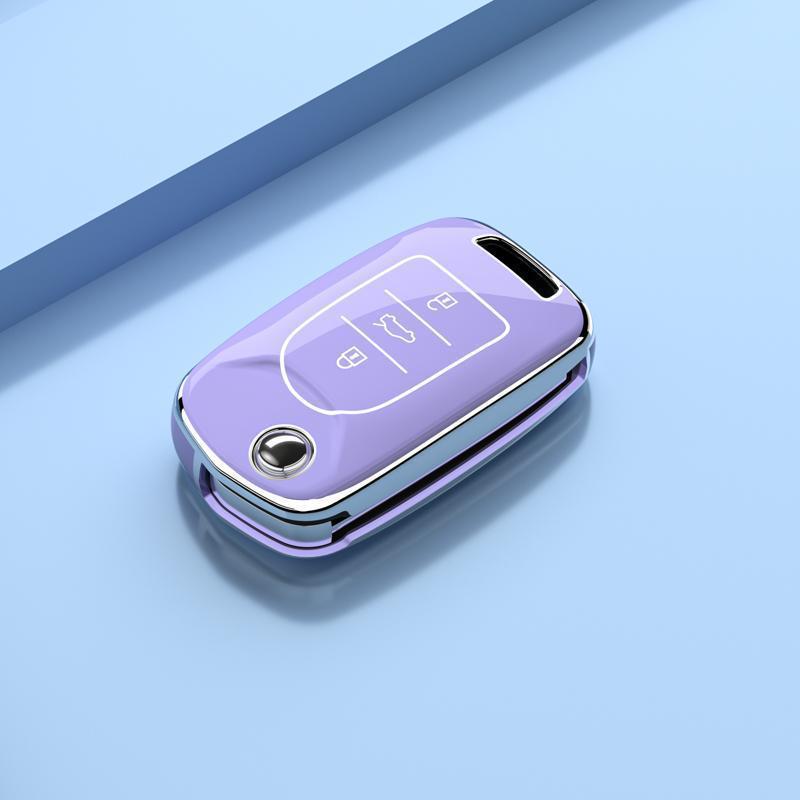 Baojun 730 Folding Key Case Luxury Protective Shell for 7-Seater 