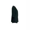 Women's Spring and Summer New Solid Colour Square Neck Button Splicing Mid-sleeve Casual T-shirt Tops