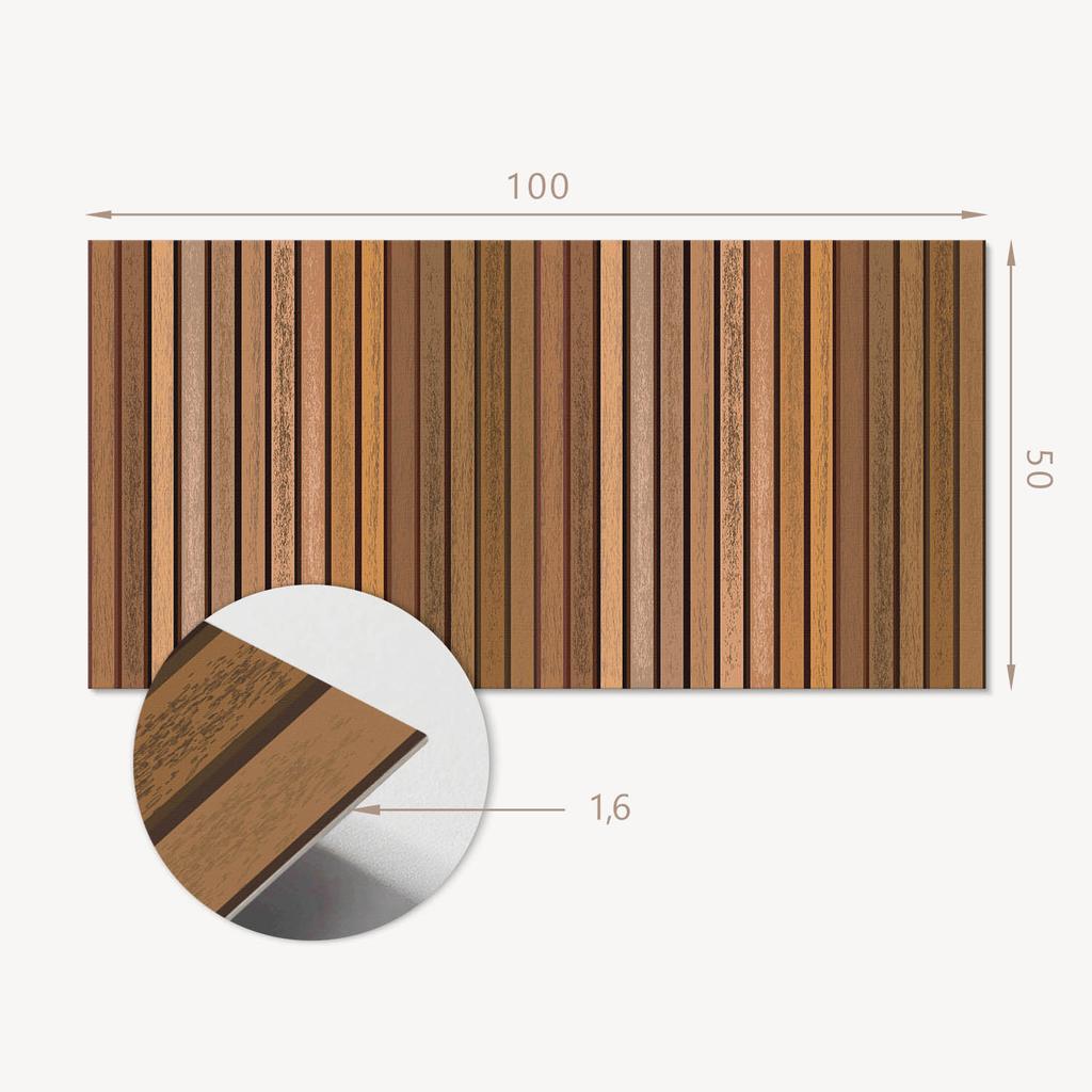 Self-Adhesive Panel With Print - Perfect For The Kitchen 100x50 Cm Boards with Different Textures