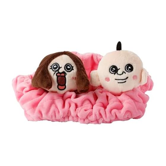 Panpan-kun s Daily Hair Band (Panpan-kun & Okji) [Official] / HAIR BAND Hair Turban for Washroom Makeup Cute Character Interesting Impact Korean