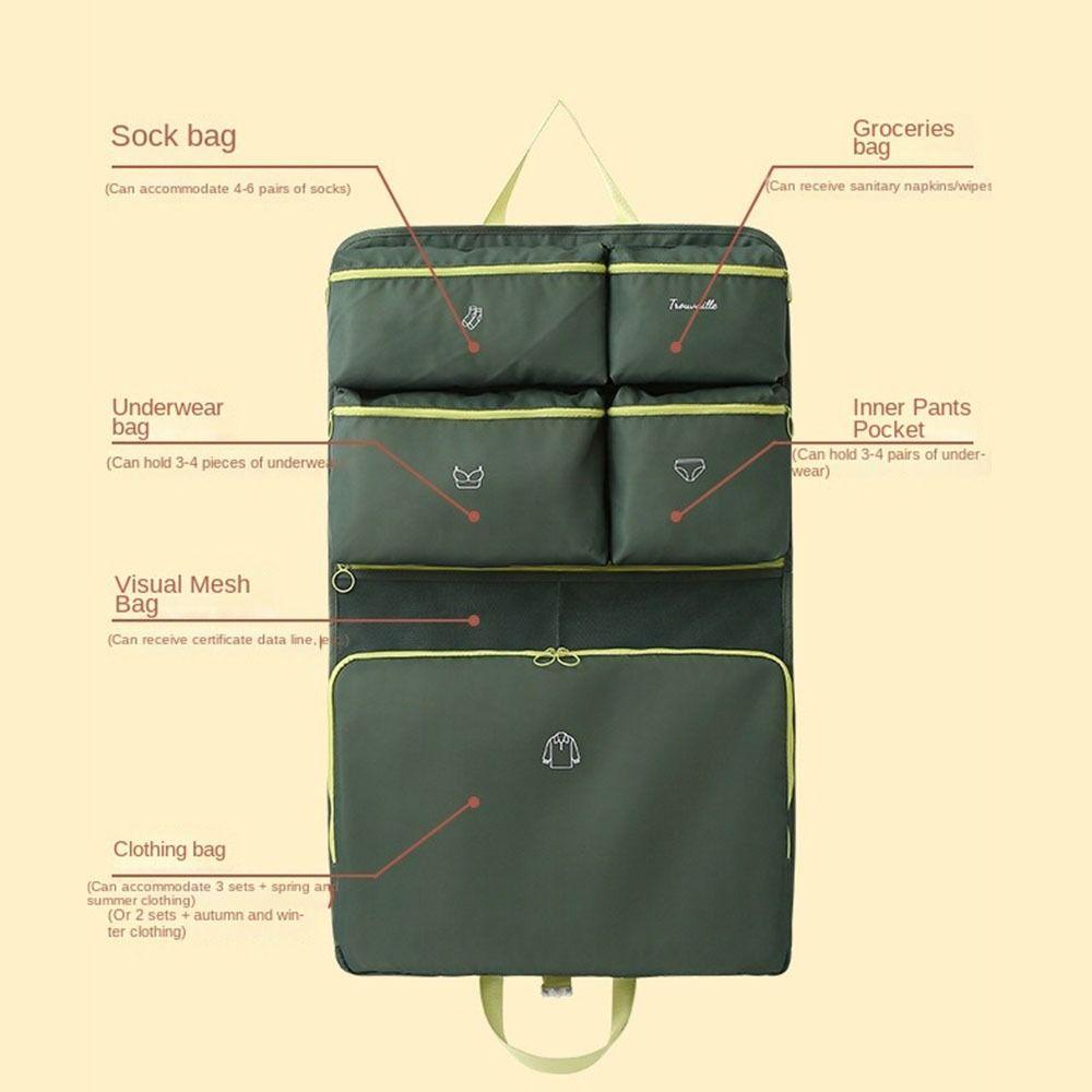 Folding Travel Storage Bag Waterproof Luggage Organizing Bag  Underwear and Socks