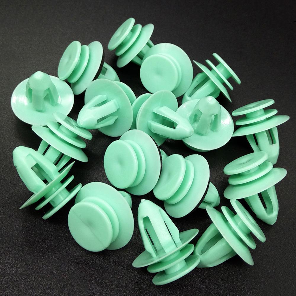 50pcs Green Door Panel Clips for BMW 3, 5, 7, X Series