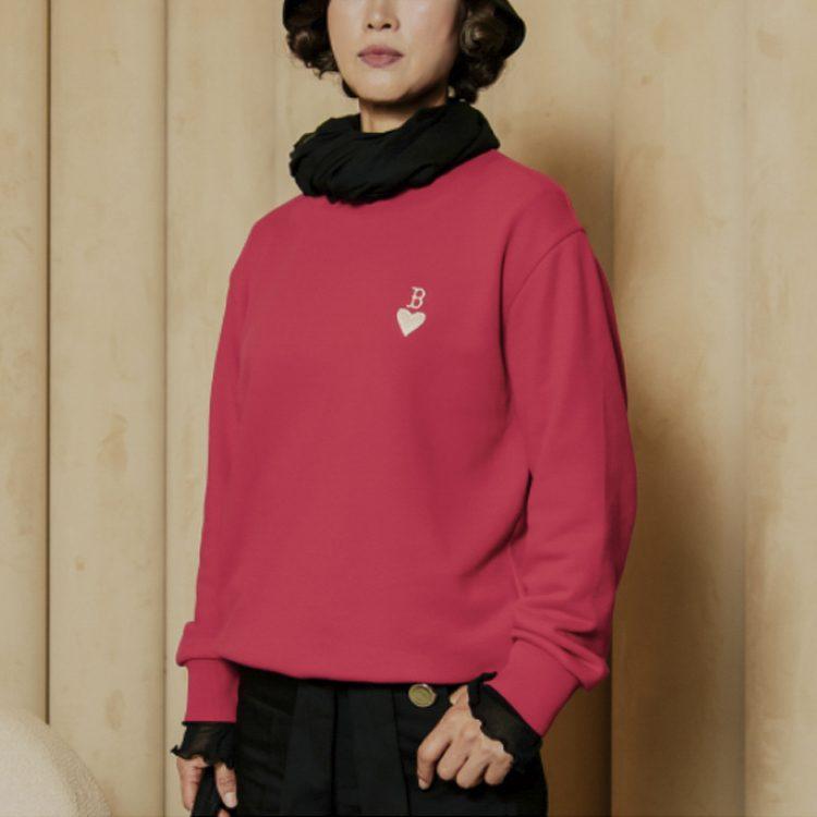 MLB Sweatshirts Unisex Red Crew Neck Moderate Regular 3AMTH0314-43RDS