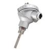 Resistance Temperature Detector PT100 Temperature Sensor Probe 1/2" NPT Thread Thermocouple Terminal Head Temperature Sensor
