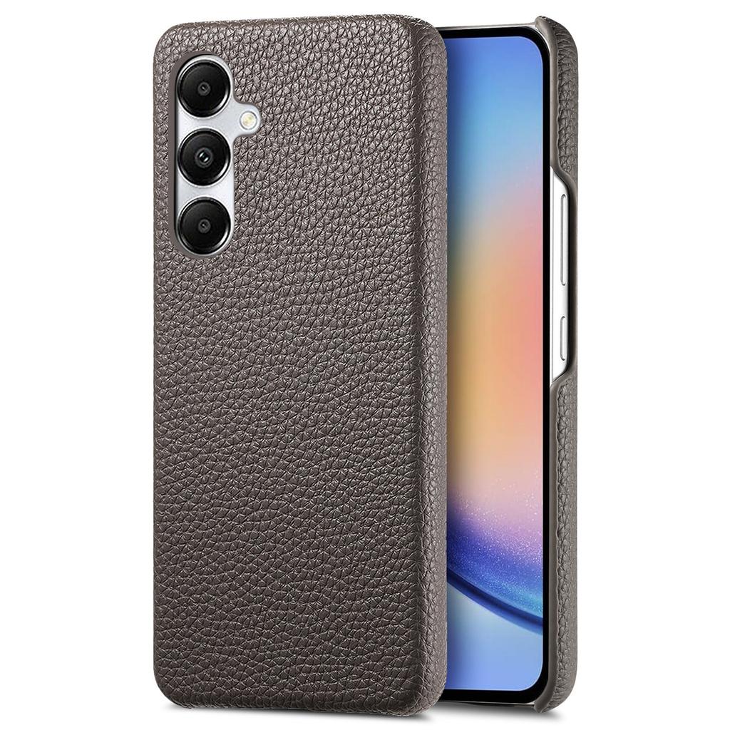 Y1 For Samsung Galaxy A35 5G Case Litchi Texture Leather+PC Back Cover