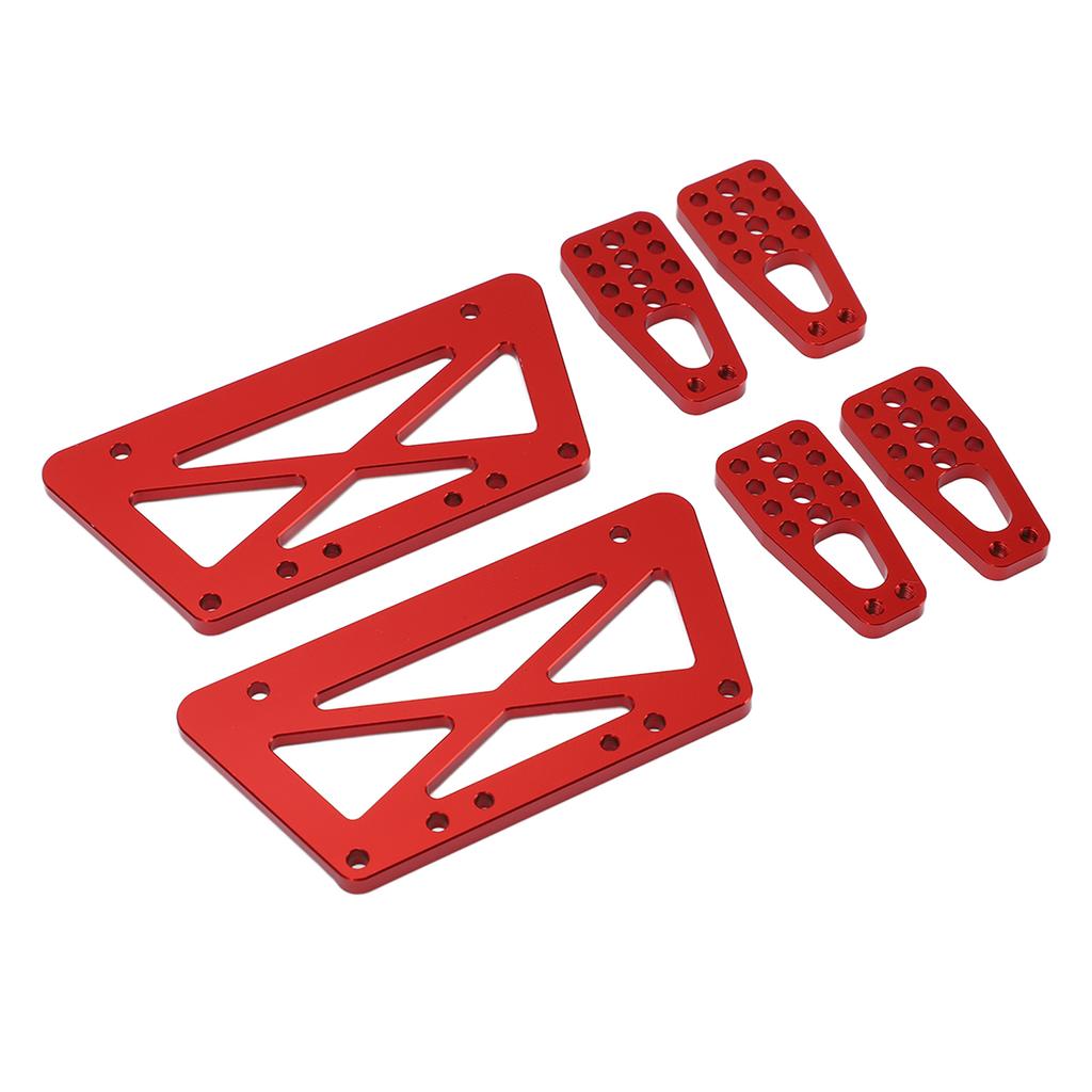RC Metal Alloy Chassis Lift Plate Set Kit for   SCX10 1Celsius10 RC Model Car Parts