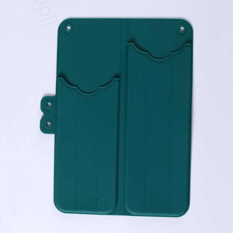 Lockeneisen Silikonmatten Lockeneisen Aufbewahrungstasche Glätteisen Flacheisen Beutel Haarstyling Werkzeugtasche Tragbares Haarwerkzeug