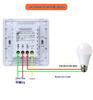 Type 86 Infrared Sound & Light Control with Human Body Sensor 220V Corridor Delay Switch