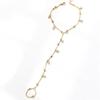 Stylish and Simple Diamond-encrusted Women with Toes and Anklets, Cold Design, Wind Temperament, Beach Vacation Wind and Feet