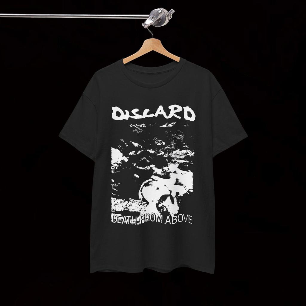 Discard Death From Above T Shirt Crust Punk Hardcore Vintage Discharge Desperat Pisschrist Disjawn Warthreat Asocial War Ripper Scumraid Gai