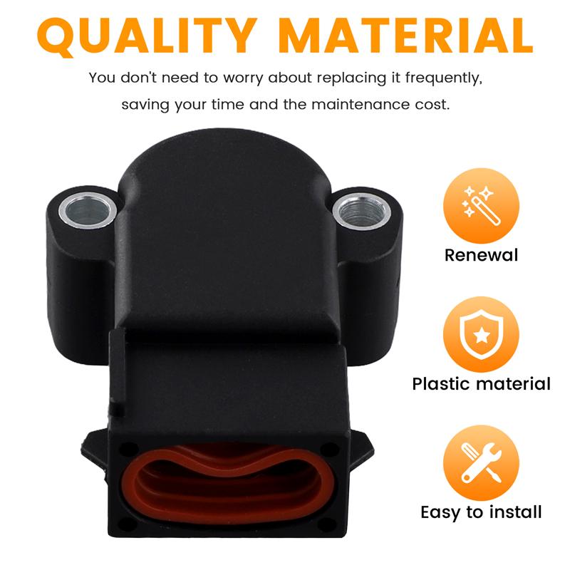 Hot Selling-New Throttle Position Sensor For Ford 4.9L OHV 1990-1996 F2TF9B989AA TH76 TPS238,New Throttle Position Sensor For Fo чёрный