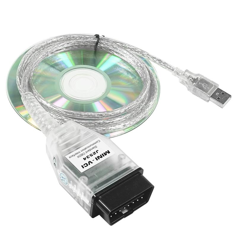 MINI VCI For Toyota TIS Techstream V18.00.008 minivci FTDI For J2534 Auto Scanner OBD OBD2 Car Diagnostics cable MINI-VCI Cable