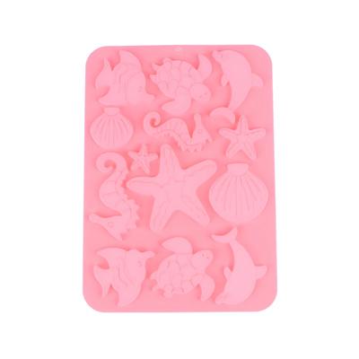 3D Porous Butterfly Silicone Biscuit Baking Mold Heart Chocolate Candy Jelly Ice Oven Mould Cake Decor Soap Candle Making Set