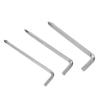 3Pcs Dual Purpose Screwdriver Set L Type Hex Cross Head Steel Simple Hardware Hand Tools