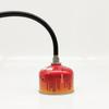 3Pcs Flat Gas Tank Gate Adapter Practical LPG Cylinder Tube Conversion Joints Gas Tank Joint for Camping Cooking