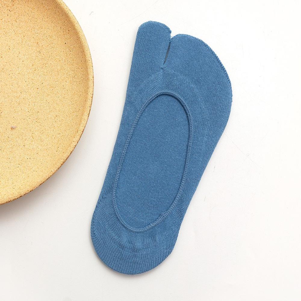 

Summer Two Toe Socks Korean Style Short Socks New Women Socks темно-синього кольору