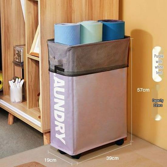 Nordic Fabric Laundry Basket - Dirty Clothes Hamper & Household Storage Solution