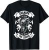 Brand New LIMITED Biker Grandpa The Man The Myth The Legend Motorcycle T-Shirt