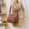 Shoulder Bag with Vintage Charm Practical & Fashionable Bag for Work or School