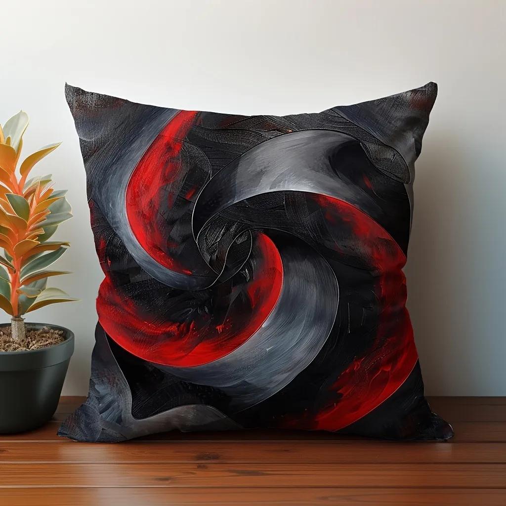 Space Gebrochene Geometrische Dekorative Kissenhülle, Ultraweiches Polyestermaterial Wohnzimmer Sofa Rücken Kissenhülle Heimdekoration