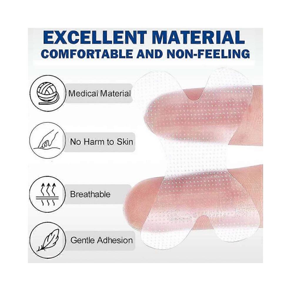 120pcs Sleeping Mouth Plasters,Anti Snoring Sleep Plasters and Mouth Tape, Helps Against Snoring and Developing the Habit of Nasal Breathing