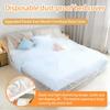 5pcs Transparent Stretchable Dust Covers for Furniture Sofa Couch Table Chair Protector, Home Dormitory Apartment Basement Attic