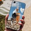 For OPPO F5 Case 6.0'' Flowers Wolf Soft TPU Phone Cases For OPPO F5 Youth F 5 / F7 /F9 Silicone Back Cover For OPPO F7 F9 F 7 9