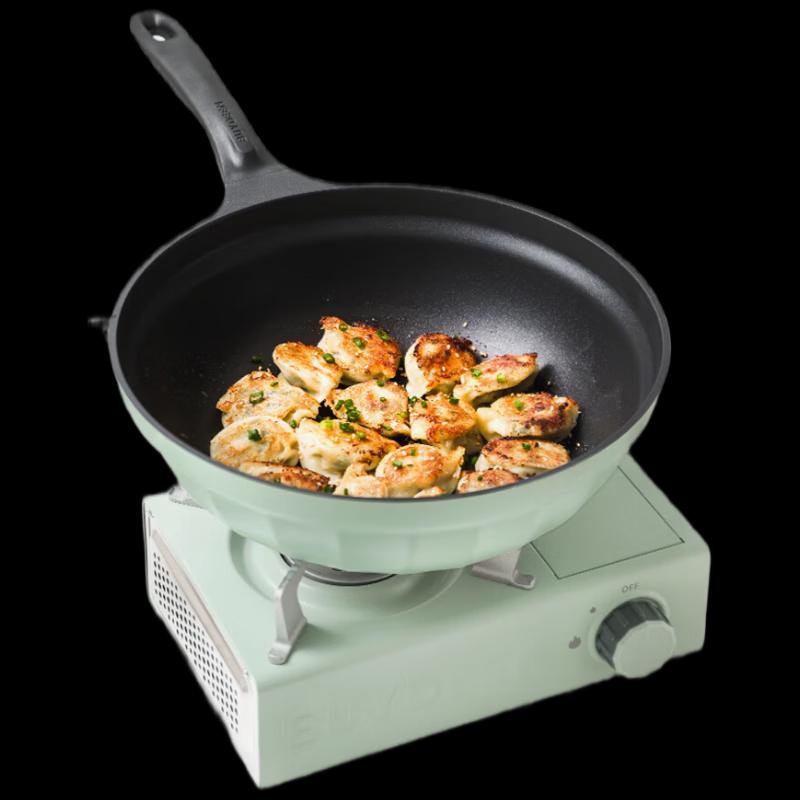 Buydeem 32cm Non-Stick Wok Frying Pan