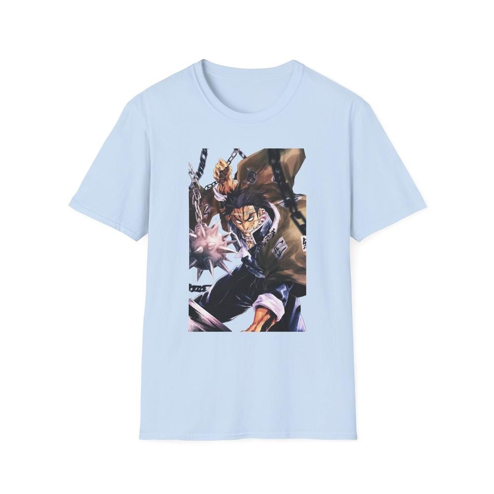 Unisex Jl Anime TShirt Softstyle Demon Slayer Gyomei Himejima S