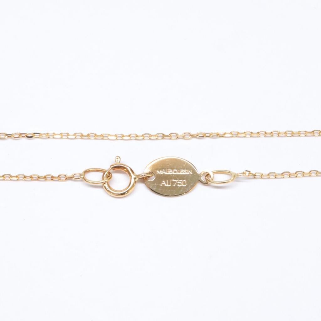 MAUBOUSSIN 750 Diamond Etoile Star Necklace Yellow GoldUsed