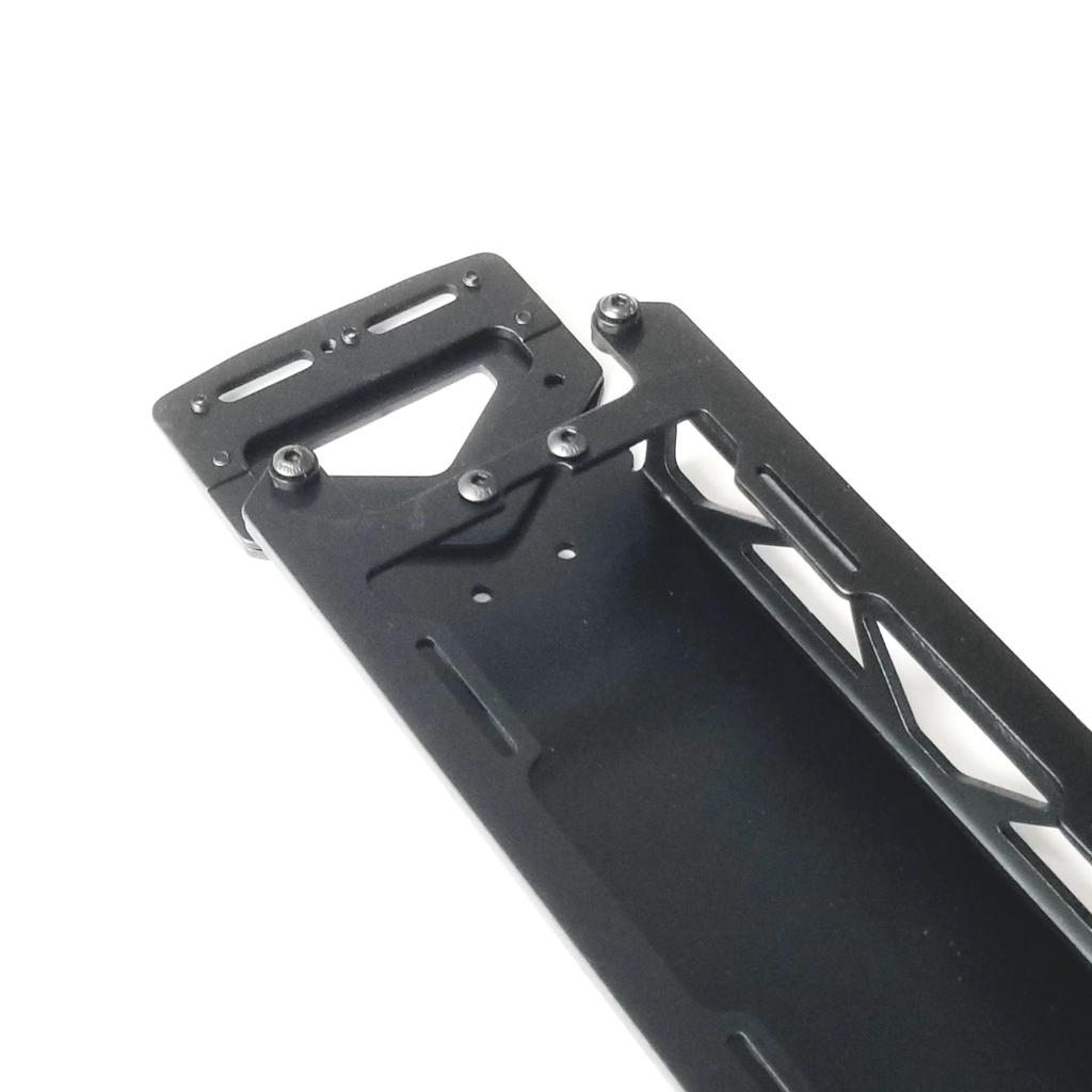 KF RC Ultra-Lightweight Aluminum Chassis for Tamiya DT-02 Buggy Kumamon Version/Super Fighter G/Desert Gator