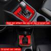 LHD RHD For Subaru Forester 2025 2026 ABS black Center Console Gear Shift Panel Cover trim Gear Head Knob Interior Accessories