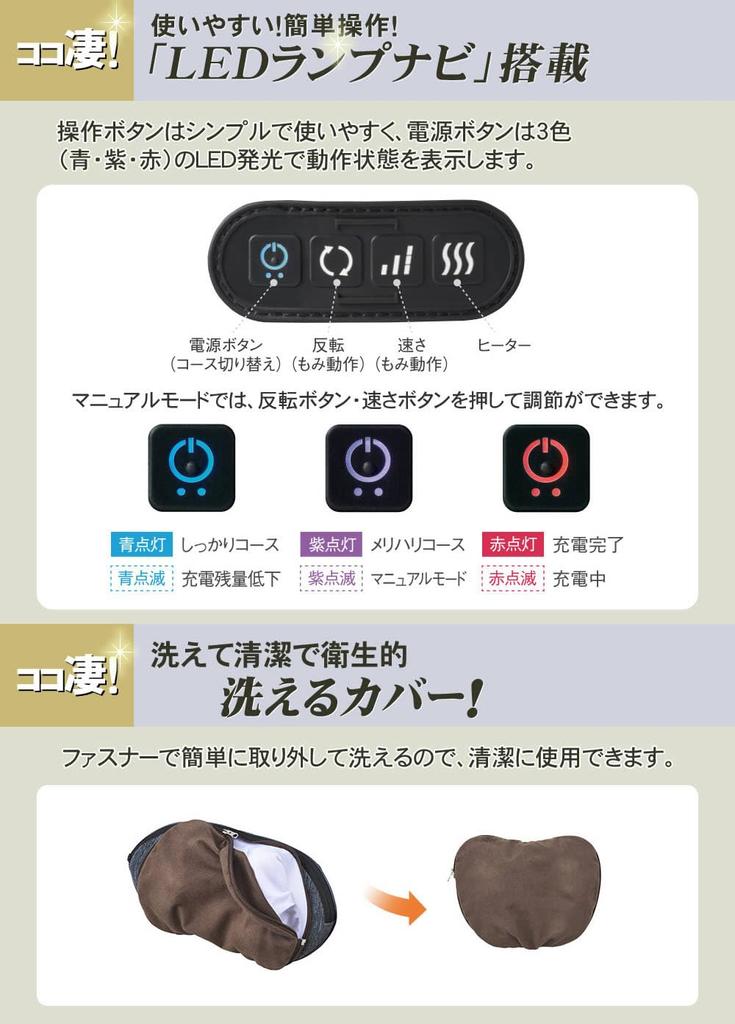 Fuji Medical Equipment FUJIIRYOKI MyRila Multi-Massager MRL-M1 BK (Silky Black)