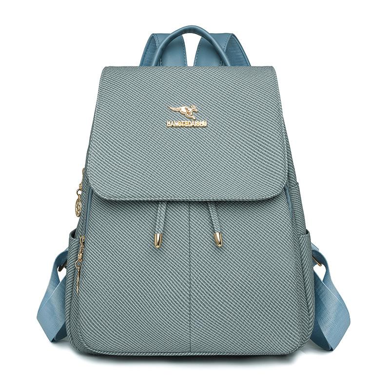 Рюкзак, Сумка для ноутбука, Повседневный рюкзак, Школьный рюкзак большой вместимости для старшеклассника синий