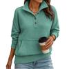 Women's Fashion Casual Solid-color Long-sleeved Sweatshirt