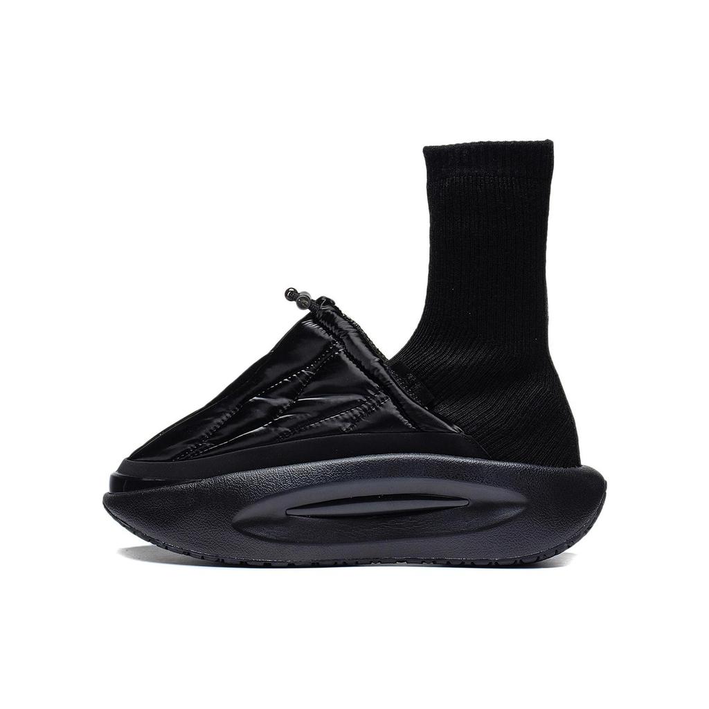 New LiNing YunYou Fluffy High 'Black' Women's AZGS146-6