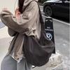 Retro Autumn And Winter Dumpling Bag Crossbody Shoulder Bag Unisex Large Capacity Canvas Bag Harajuku Lazy Wind Tote Bag