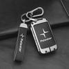 Custodia Intelligente per Chiave Auto a Telecomando Copertura Completa in Vera Pelle Supporto Protettivo Guscio Per Volvo Polestar 2 Polestar 3 2023 2024 Portachiavi Keyless