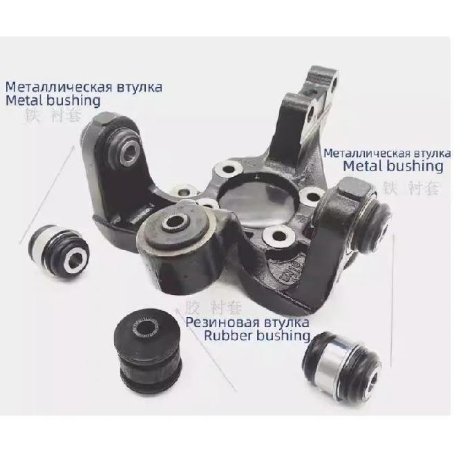 3pc/kit Rear steering knuckle bushing / rubber sleeve for Changan CS95 4WD UNIK UNI-K