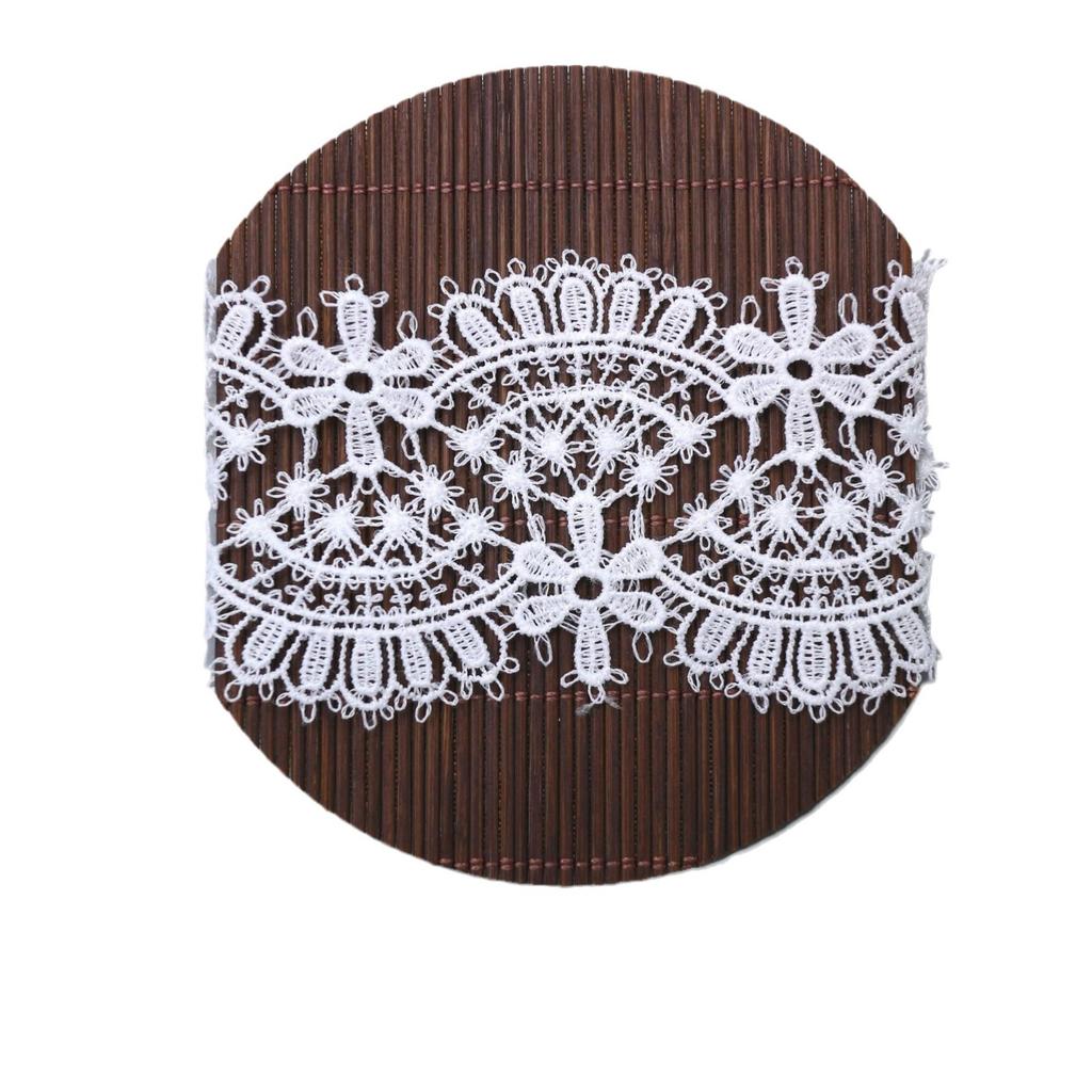 Thin Milk Silk Water-Soluble Lace Lace Mesh Embroidery Fabric Home Textile Clothing Accessories