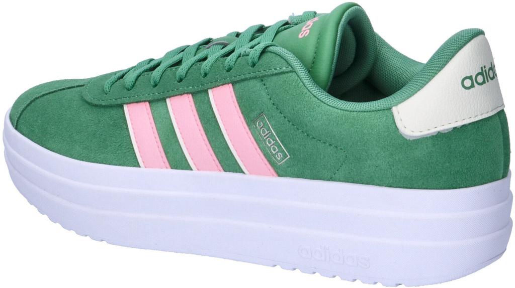 Adidas VL Court Bold Women Preloved Sneakers Green/pink Spark/ivory