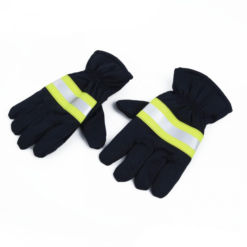 Useful~Fire Protective Glove Fire Heat Proof Waterproof Flame-retardant Non-slip
